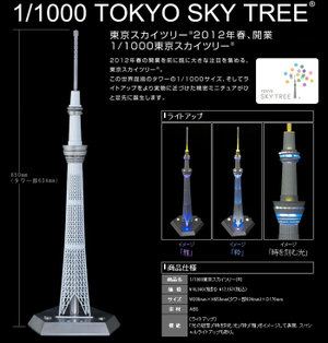 東京スカイツリー模型
